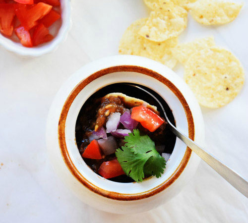 Slow Cooker Pumpkin Nacho Chili