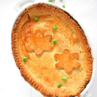 Cheddar Crust Pot Pie