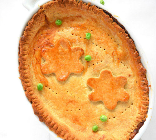 Cheddar Crust Pot Pie