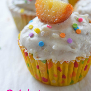 Gulab Jamun Cupcakes