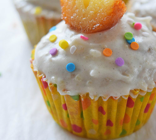 Gulab Jamun Cupcakes