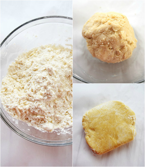 Steps for Making Dough for Caramel Apple Pie