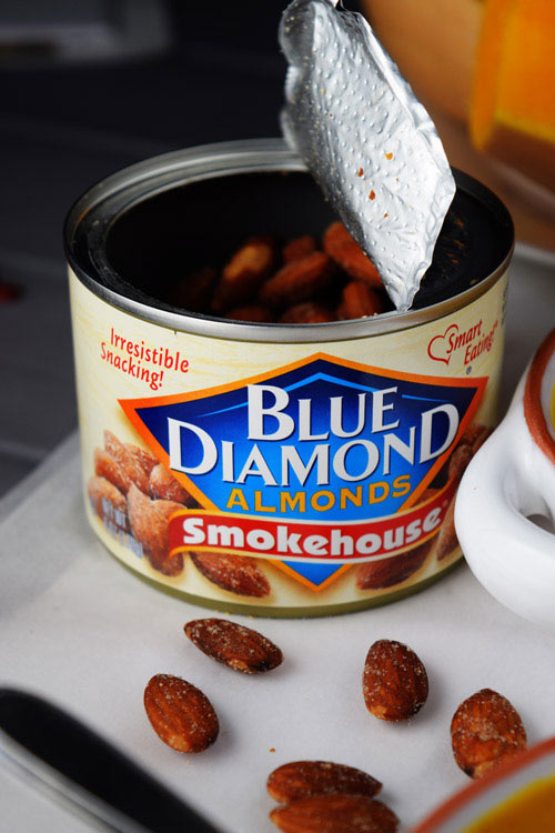 Blue Diamond Almonds used for Spiced Butternut Squash Soup