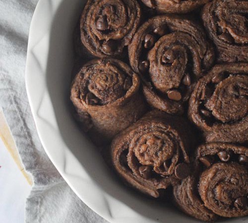 Chocolate Cinnamon Rolls