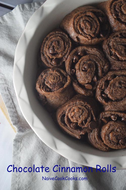 Chocolate Cinnamon Rolls