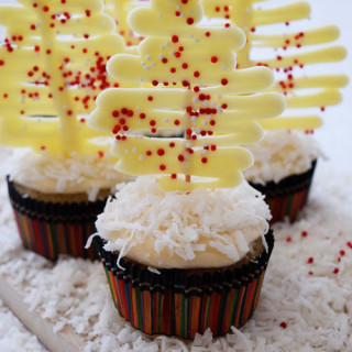 Christmas Tree Cupcakes