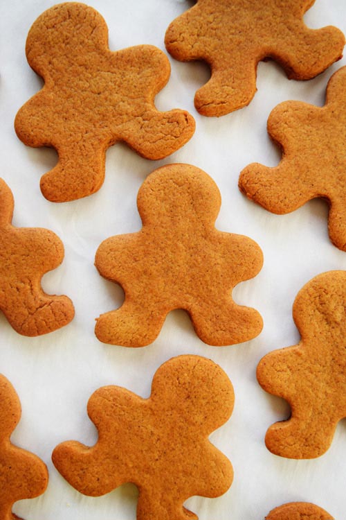 Homemade Gingerbread Men without Icing