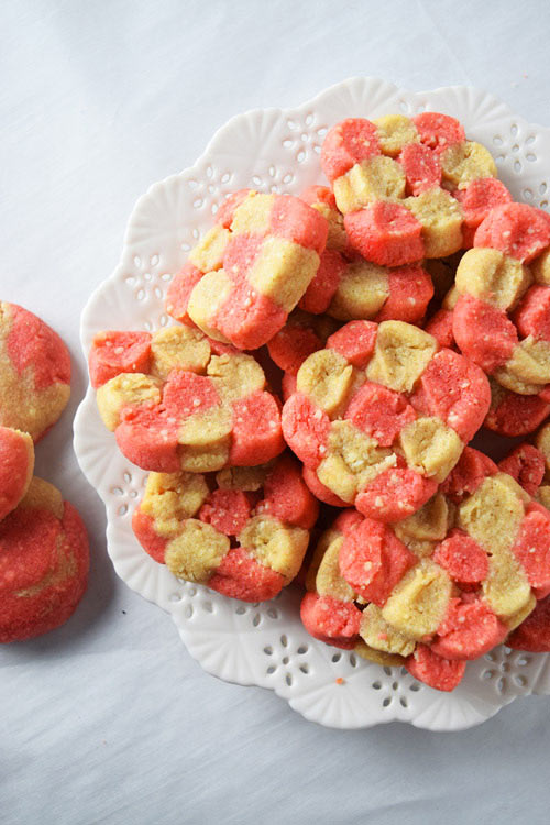 Plate Full of Easy Cashew Sugar Cookies