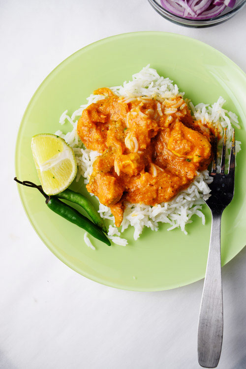 Slow Cooker Chicken Tikka Masala with Rice