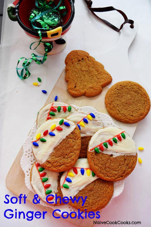 Soft Chewy Ginger Cookies