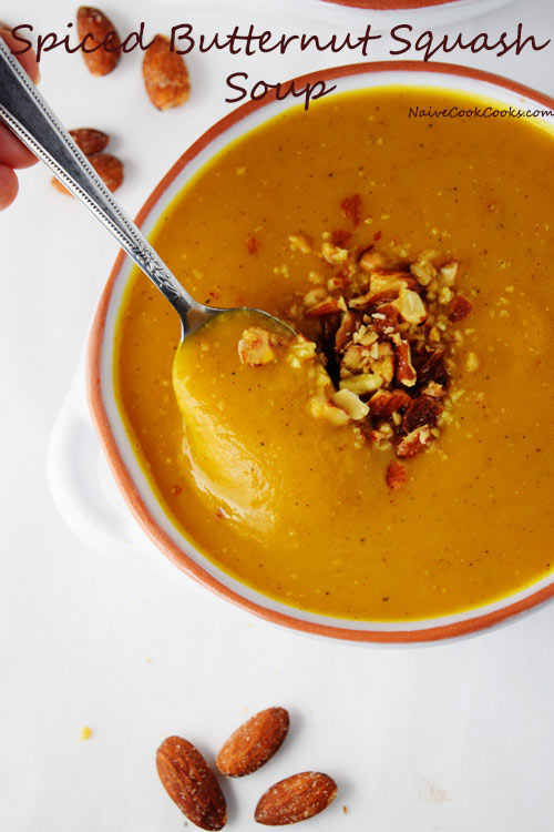 Spiced Butternut Squash Soup