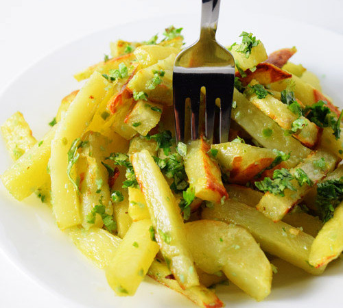 Spicy Green Fries