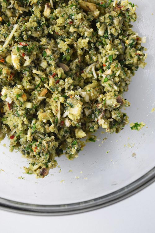 Stuffing for Stuffed Mushrooms Pasta