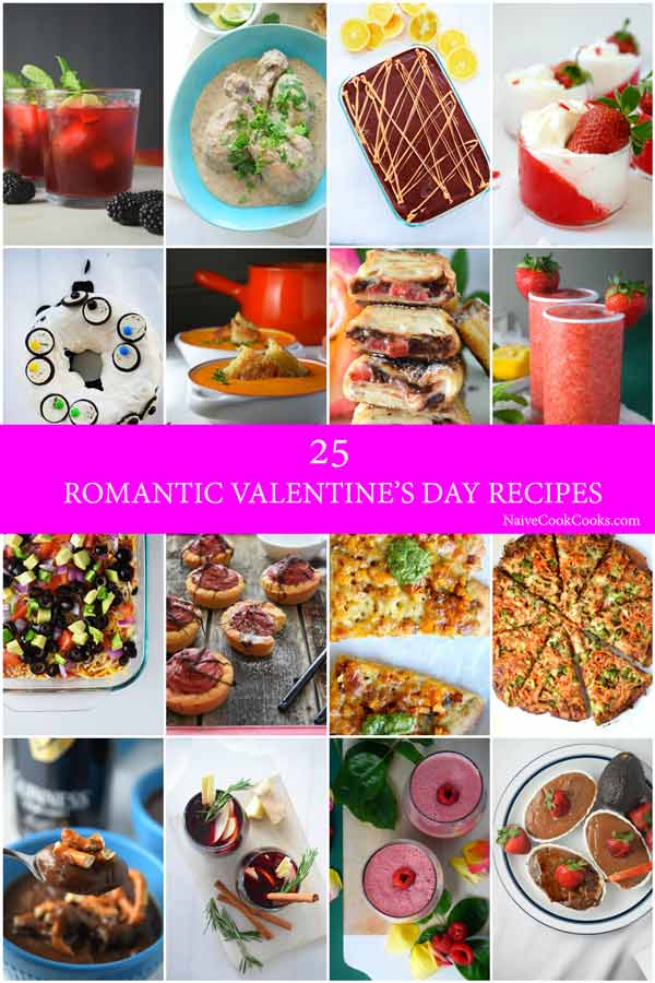 25 Romantic Valentines Day Recipes