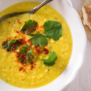 Gujarati moong dal with tempering