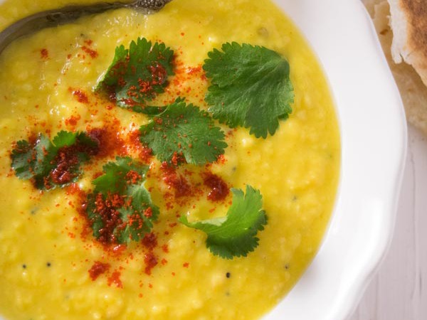 Gujarati moong dal with tempering