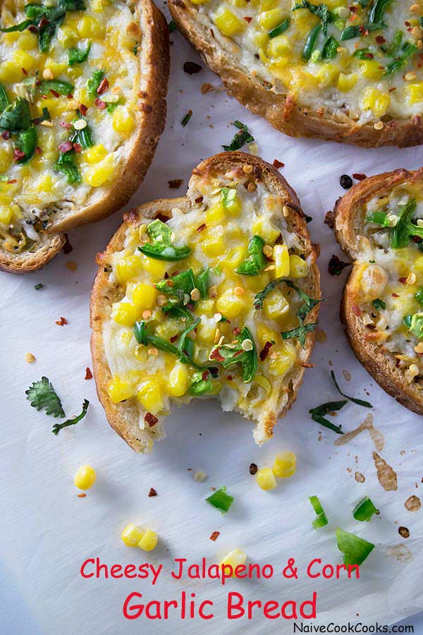 jalapeno & corn garlic bread 1