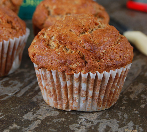 Vegan Banana Muffins