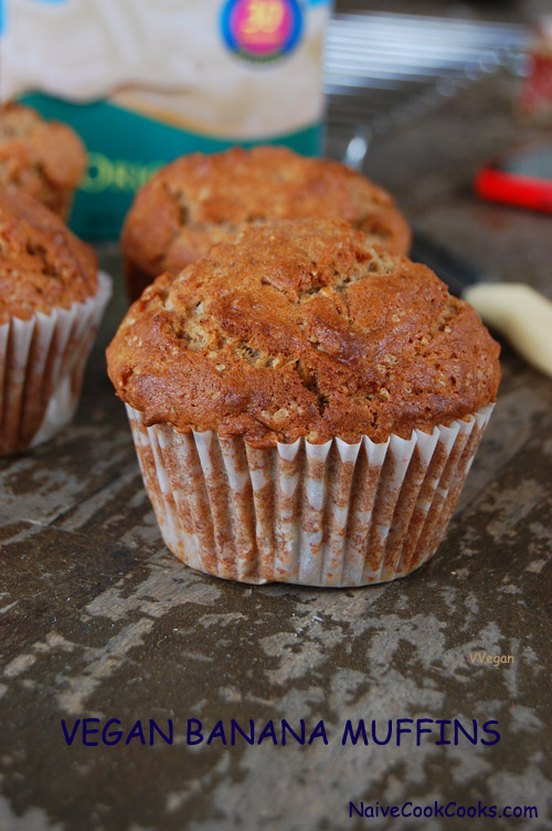 Vegan Banana Muffins