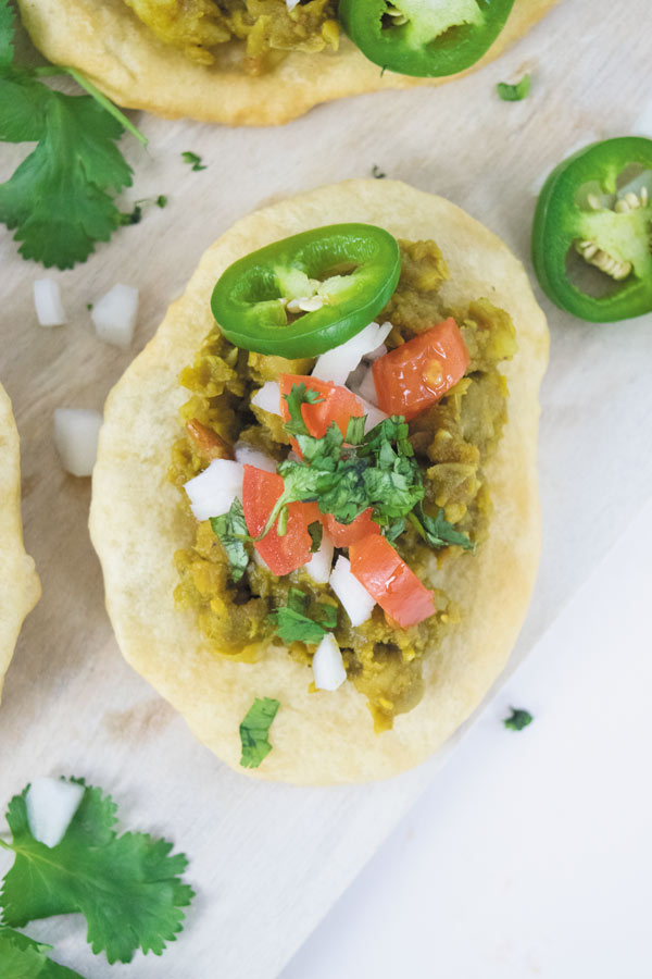 fried tacos done indian style