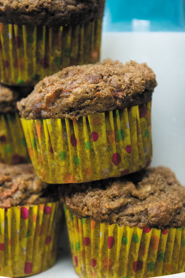 whole wheat muffins