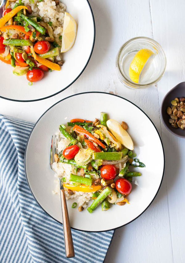 Cauliflower Rice Veggie Bowls 3