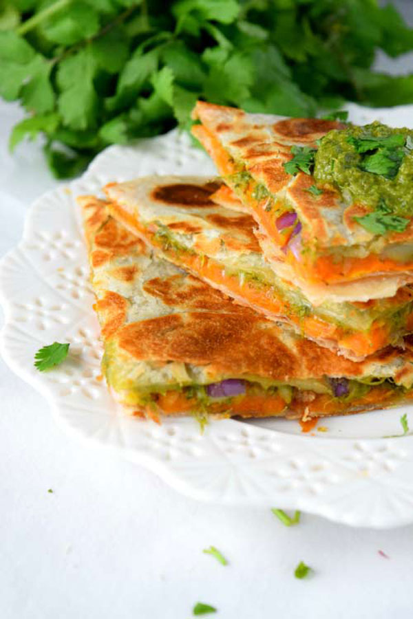 Roasted Sweet Potato Quesadilla 6-1