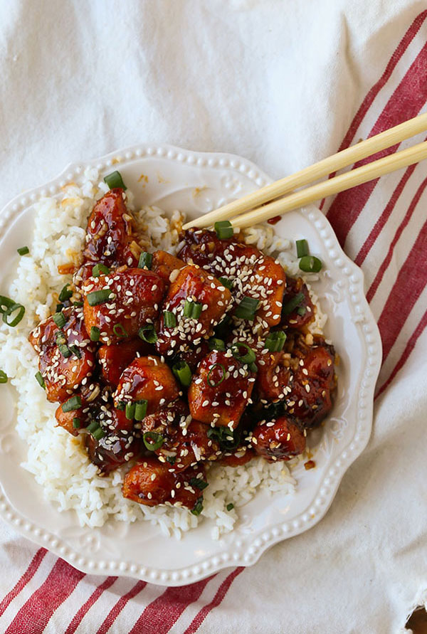 Sesame Garlic Chicken