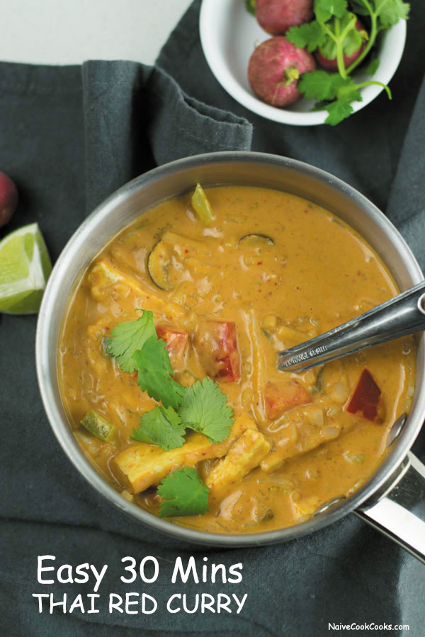 Lækker chokolade reference Easy Thai Red Curry Recipe - Best Ever Restaurant Style Red Curry