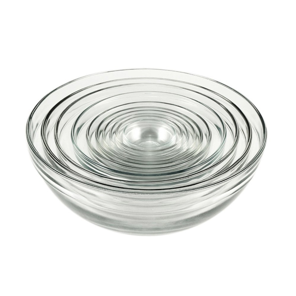 glass mixing bowls