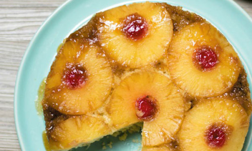 pineapple upside down cake ready 1