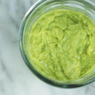 avocado face mask in a jar 1