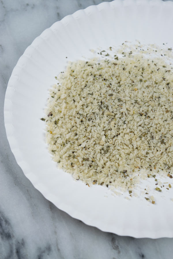 garlic breadcrumbs for baked caprese chicken