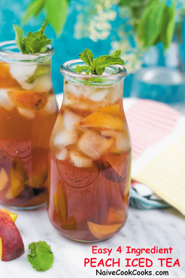 Peach iced tea recipe