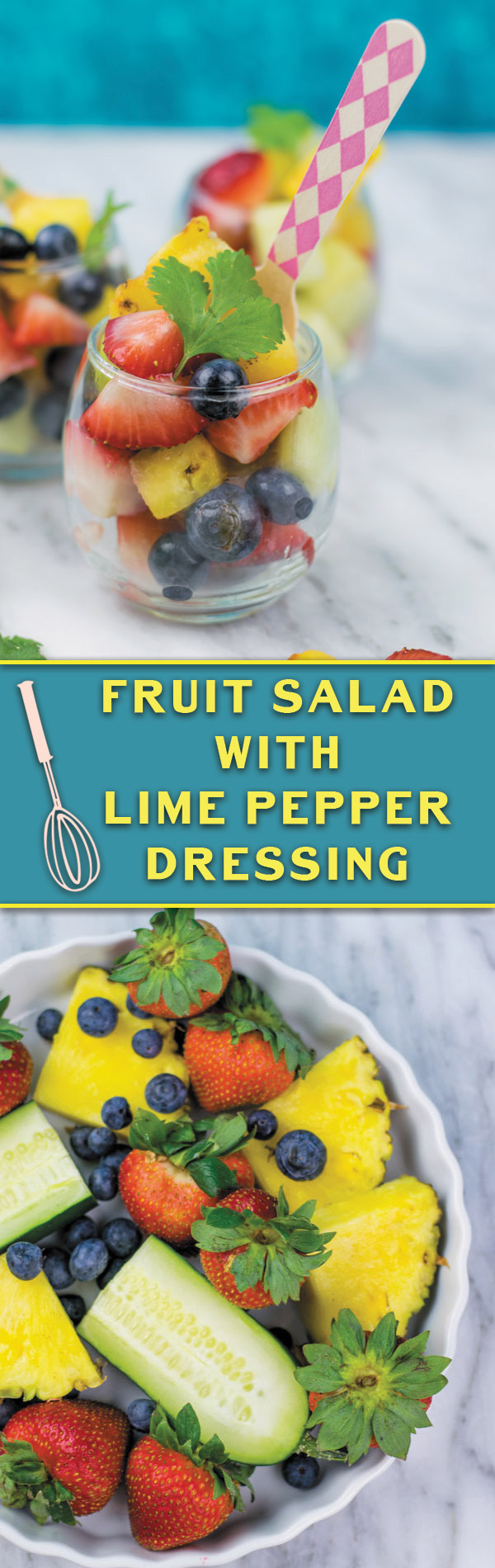 Summer Frui Salad - a simple 15 mins fruit salad, great for BBQ's, summer picnics or a light meal!