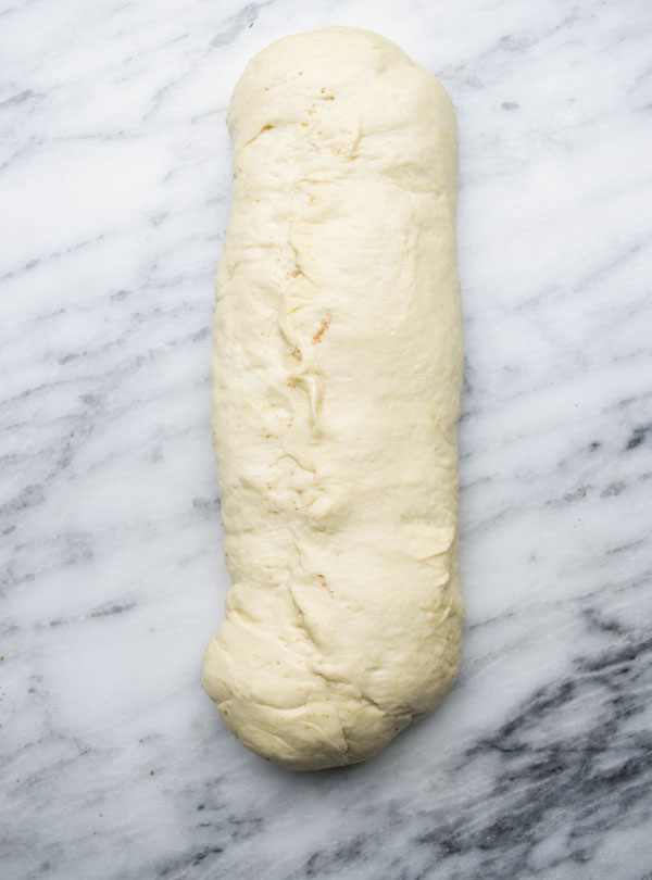 dough for cinnamon swirl sandwich bread