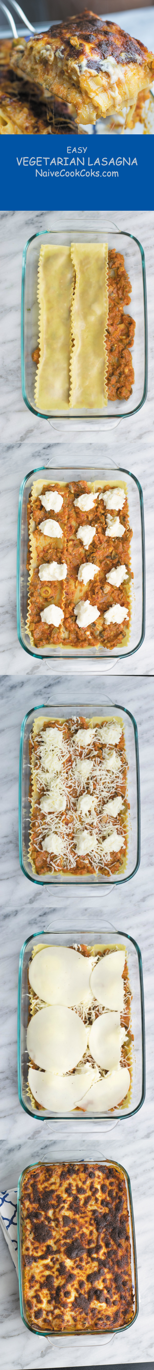 easy vegetarian lasagna long pin 1