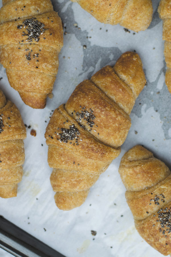 how to make whole wheat croissant 