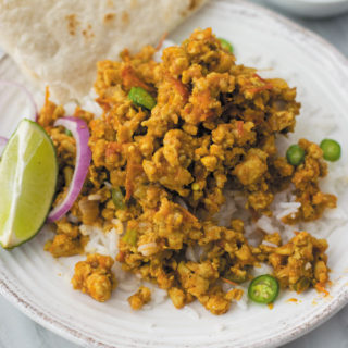 Chicken Keema - Indian spiced meat, just 30 mins start to finish, a perfect healthy comfort food which is way better than take out!