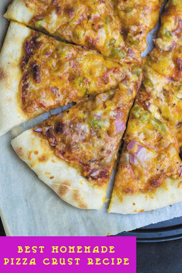 best homemade pizza crust recipe title