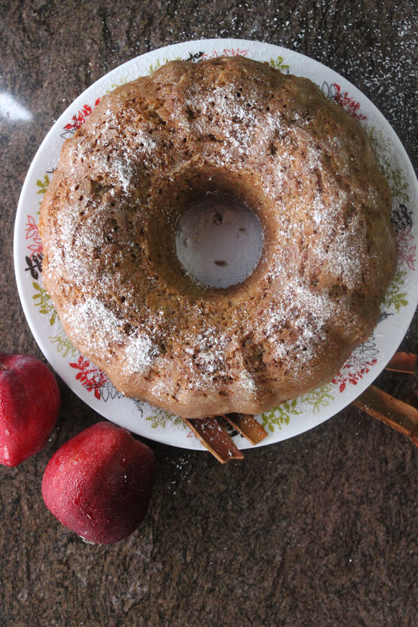 apple cinnamon cake - a super easy soft melt-in-mouth cake perfect for snacking! A great summer dessert to enjoy with loved ones!