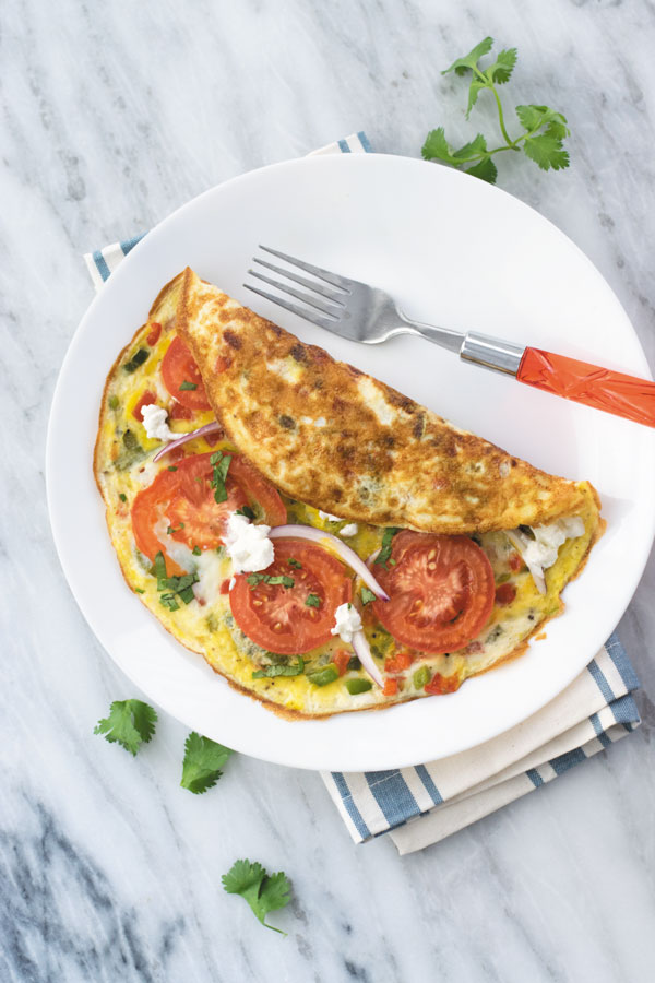 Mini-omelettes au choix - 5 ingredients 15 minutes