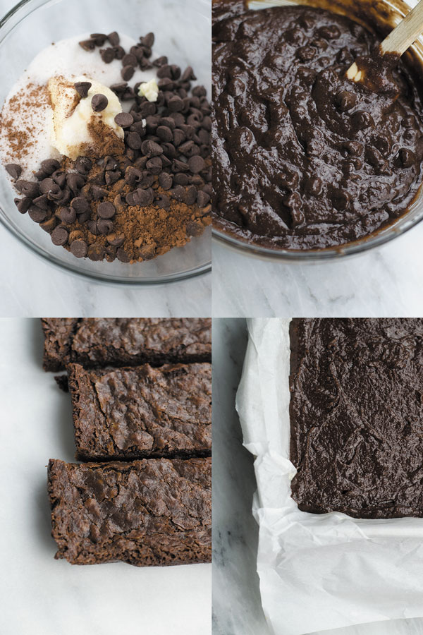 The Best BROWNIES -period. These egg free, dairy free brownies are thick, chewy and dense! This recipe uses basic pantry ingredients and apple sauce! MUST TRY as my husband says!