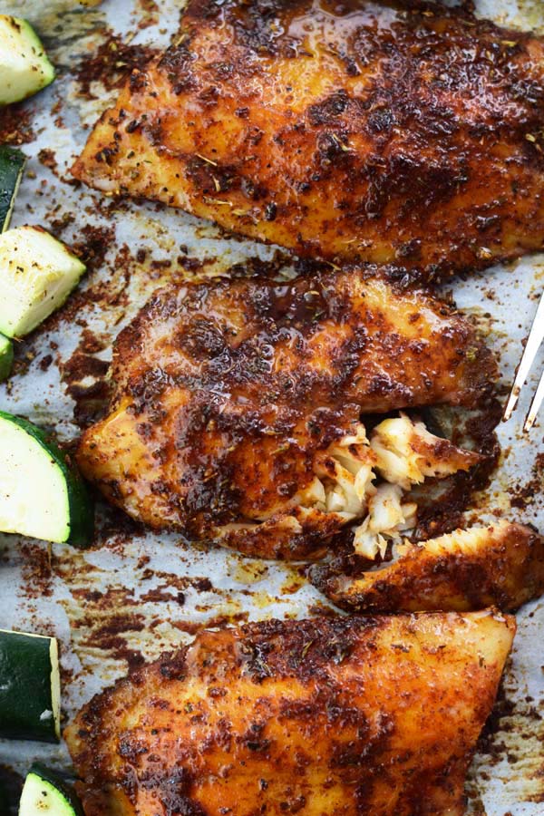 simple blackened tilapia recipe