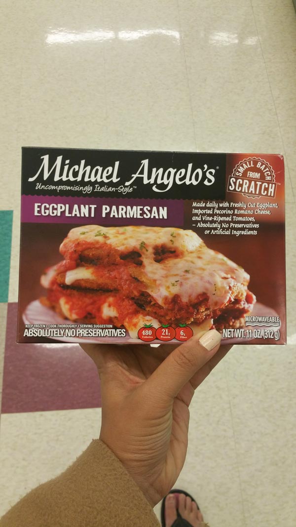 The Best Eggplant Parmesan : The best easiest Italian Meal found in frozen section of all majoy grocery stores! Made from all fresh and natural ingredients!