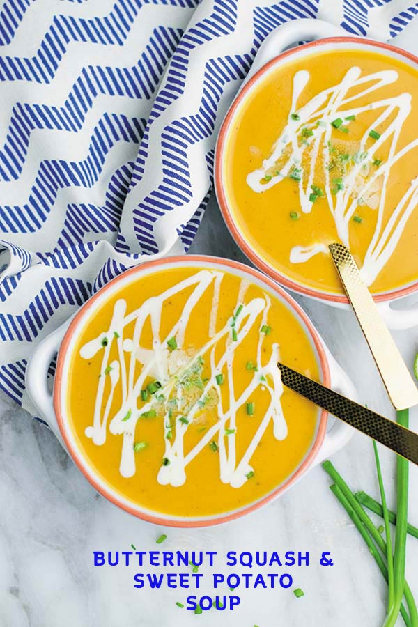 Butternut Squash Sweet Potato Soup