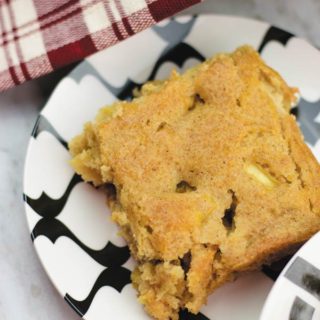 Apple Sheet Cake - easy sheet cake filled with fresh apples and fall spices! A perfect holiday treat.