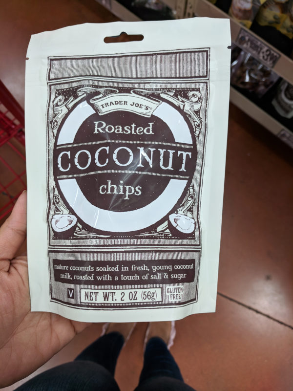 my favorite trader joes products coconut chips