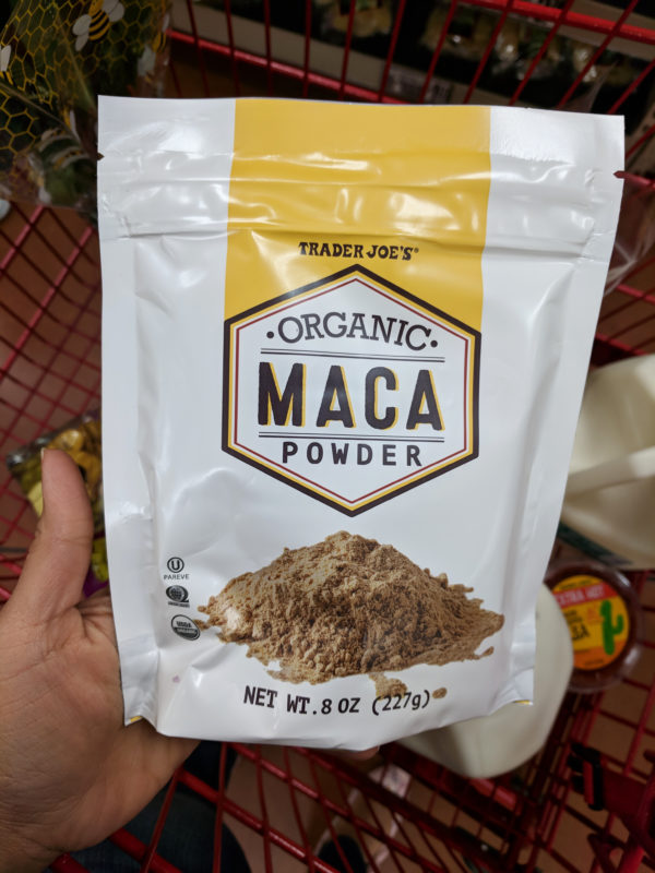 my favorite trader joes products maca powder