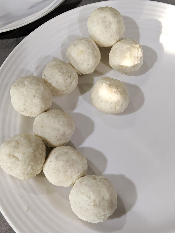 malai kofta balls